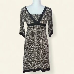 Limited Too Brown Leopard Print Dress